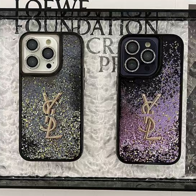 YSL Glitter Liquid Phone Case YPD25103002