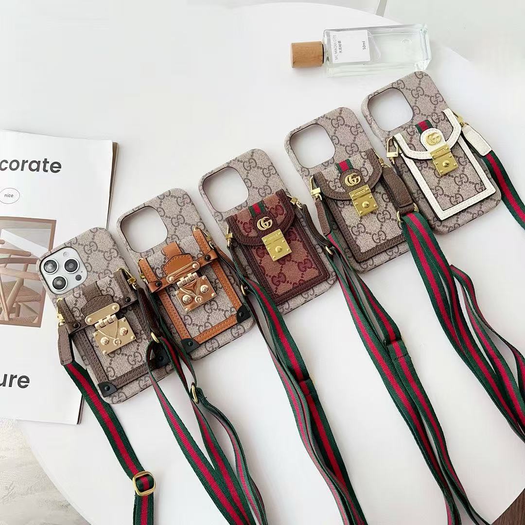 GG Supreme Pattern Detachable Lanyard Phone Case YPD25103105