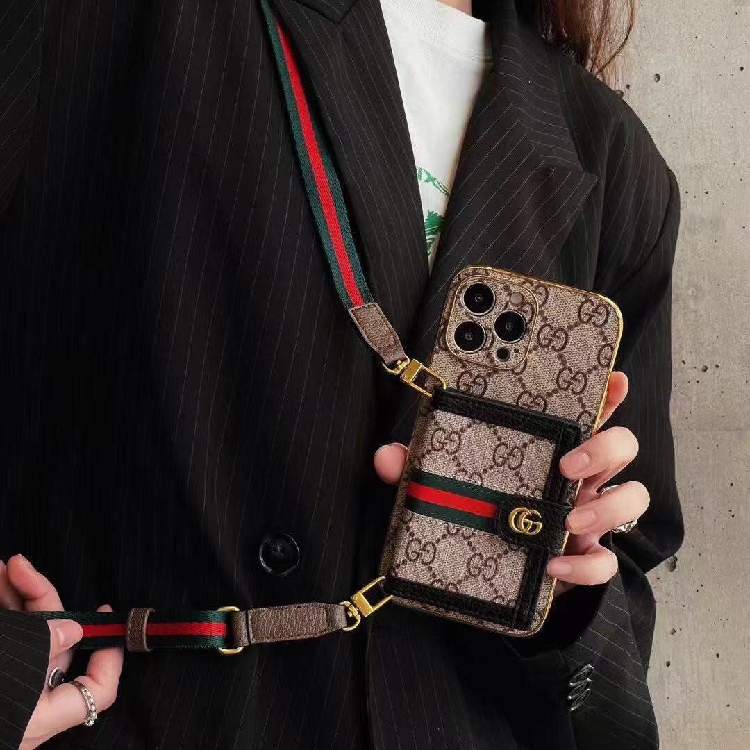 GG Supreme Pattern Crossbody Phone Case YPD25103102
