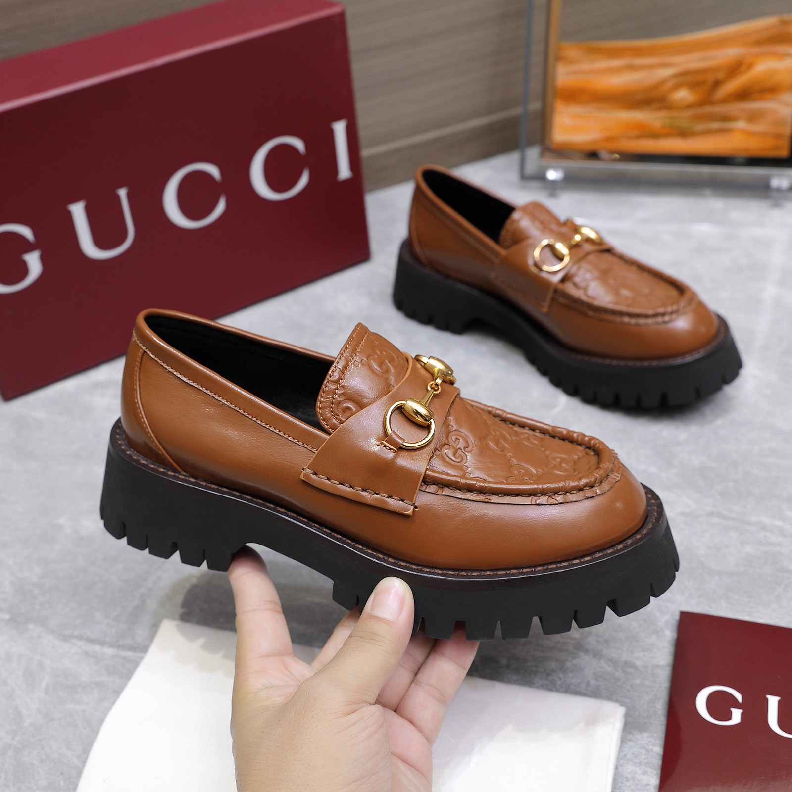 GG Retro Horsebit Loafers AM25110330