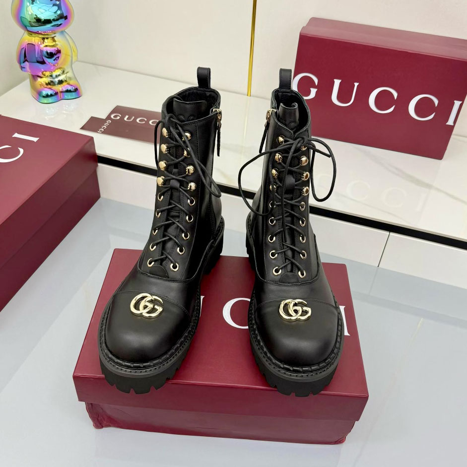 GG Versatile Lace-Up Martin Boots AM25110326