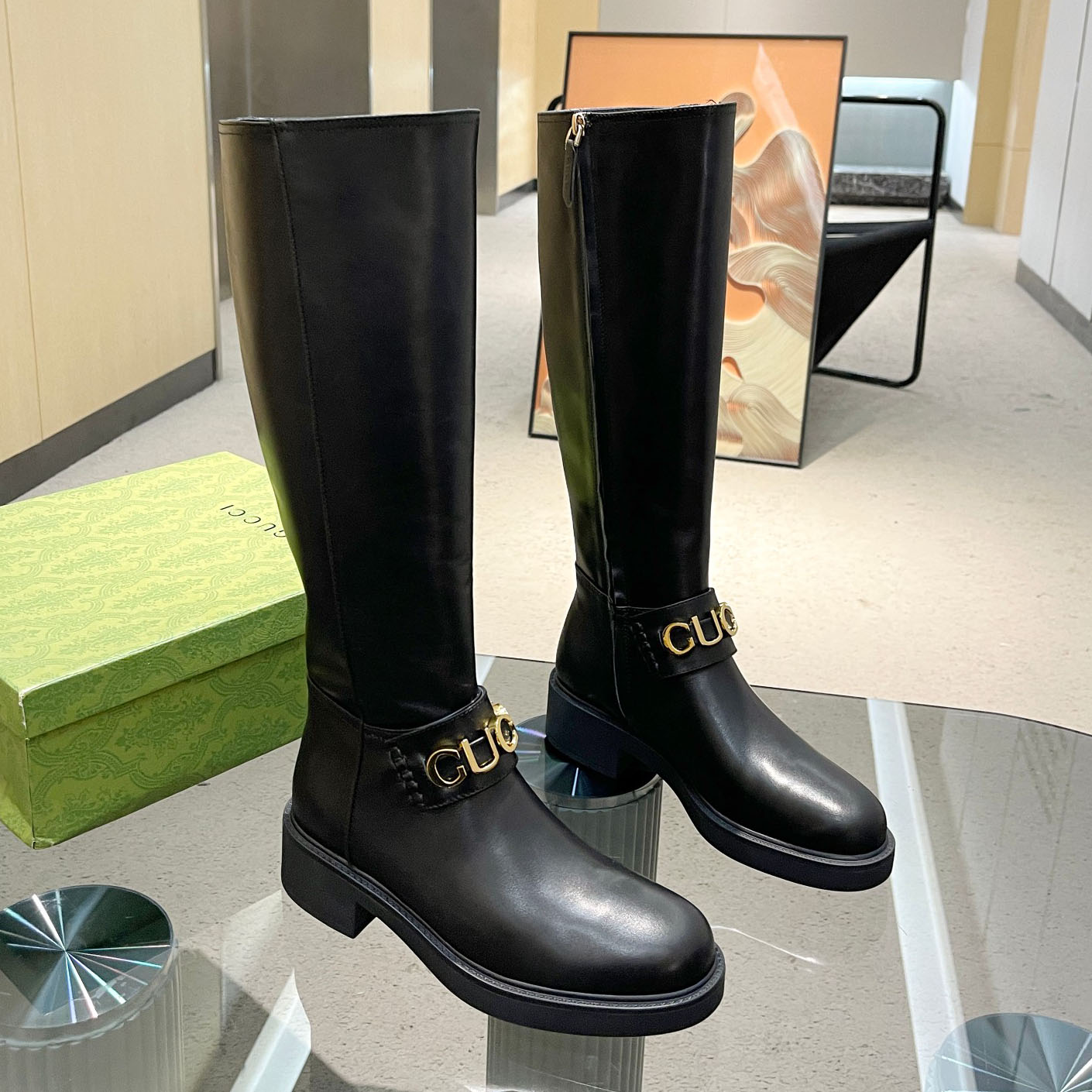 GG New Fashion Knee-High Boots AM25110325