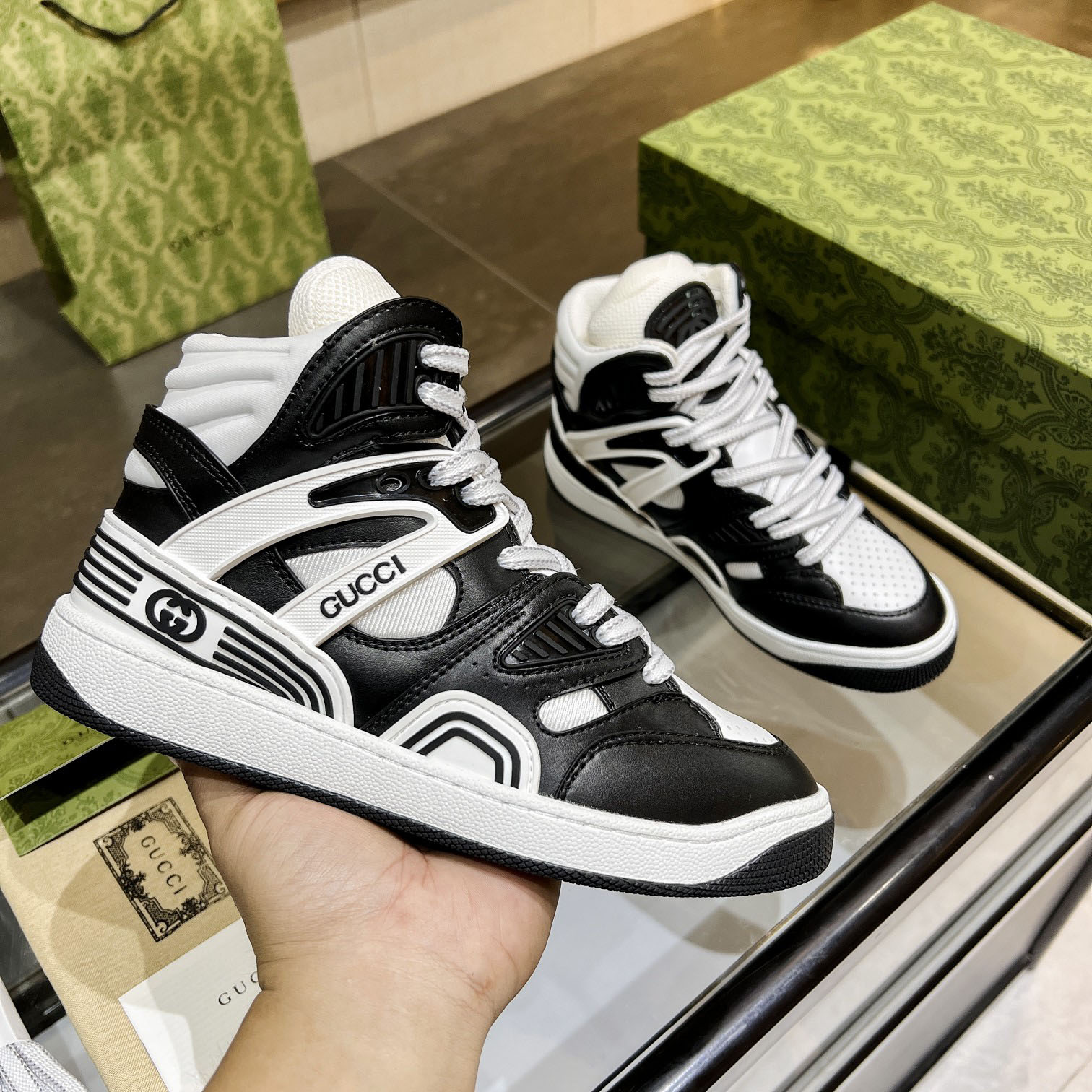 GG Basket High - Top Sneakers AM25110303