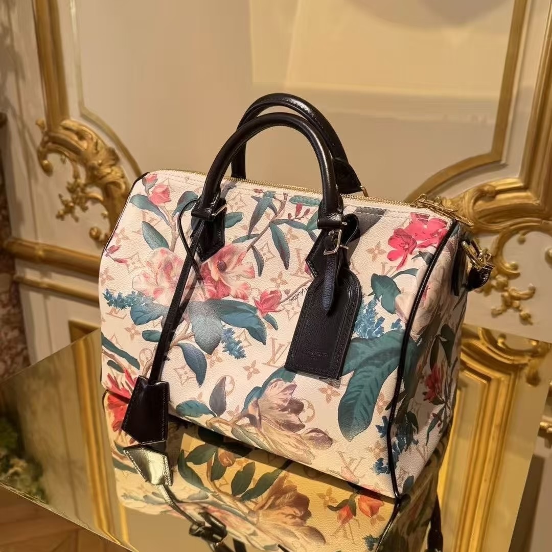 LV Speedy 30 Floral Art Limited Edition Bag YV25110312