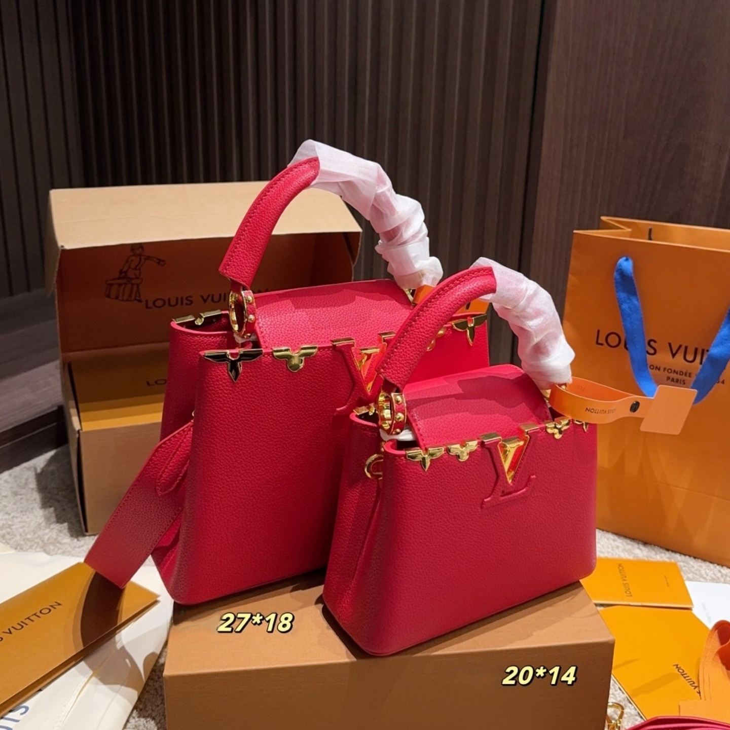 LV Golden Motif Capucines Bag YV25110311