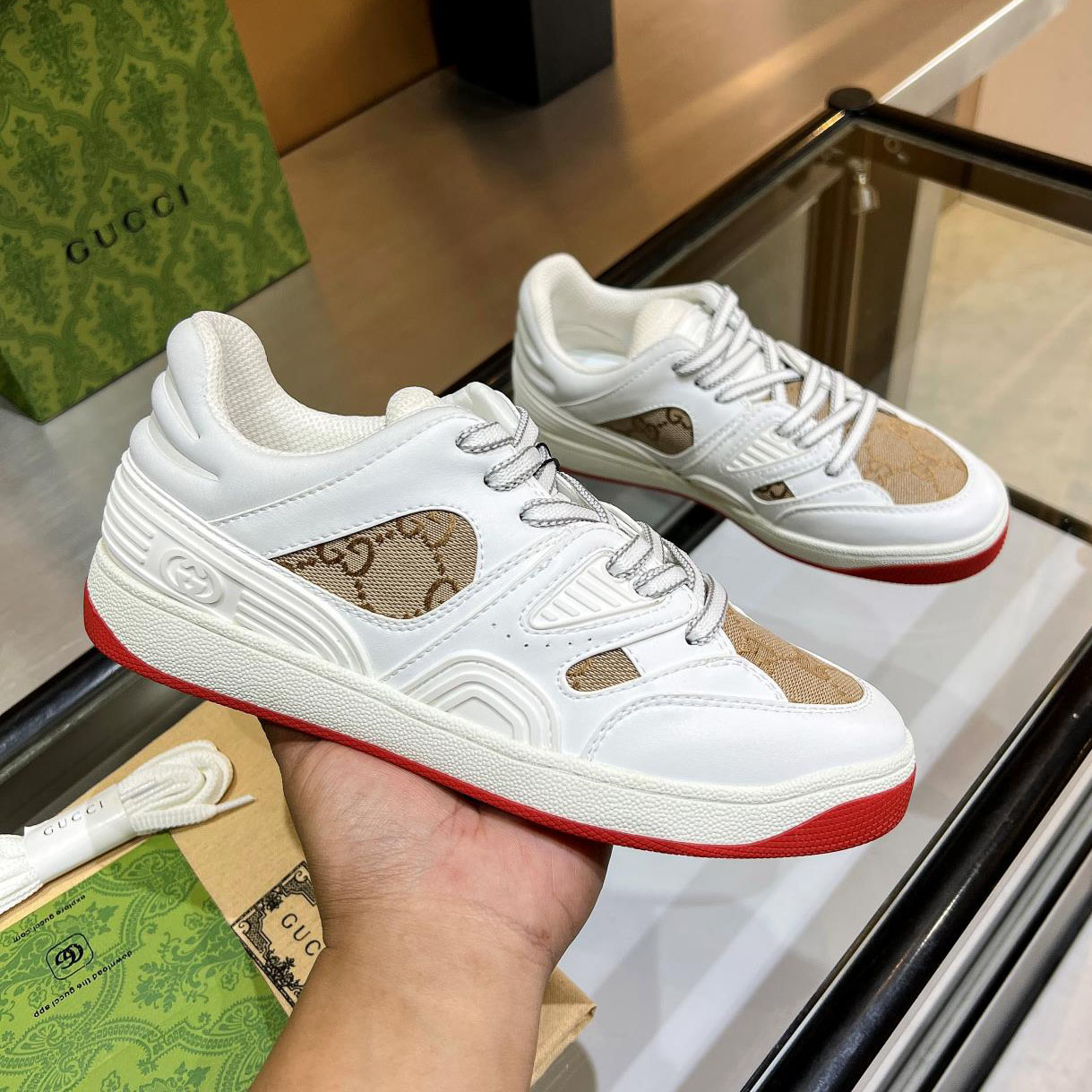 GG Basket Low - Top Sneakers AM25110306