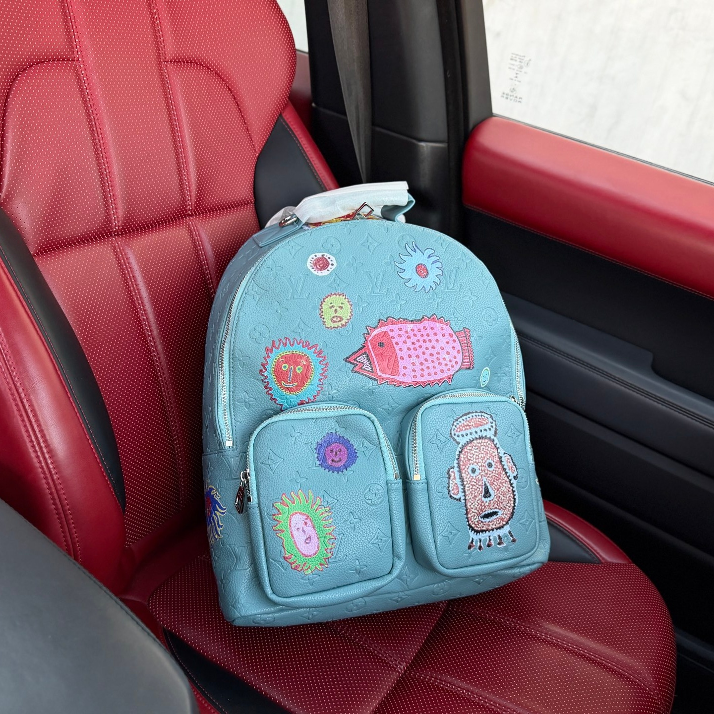 LV × Yayoi Kusama Collaboration Backpack YV25110302