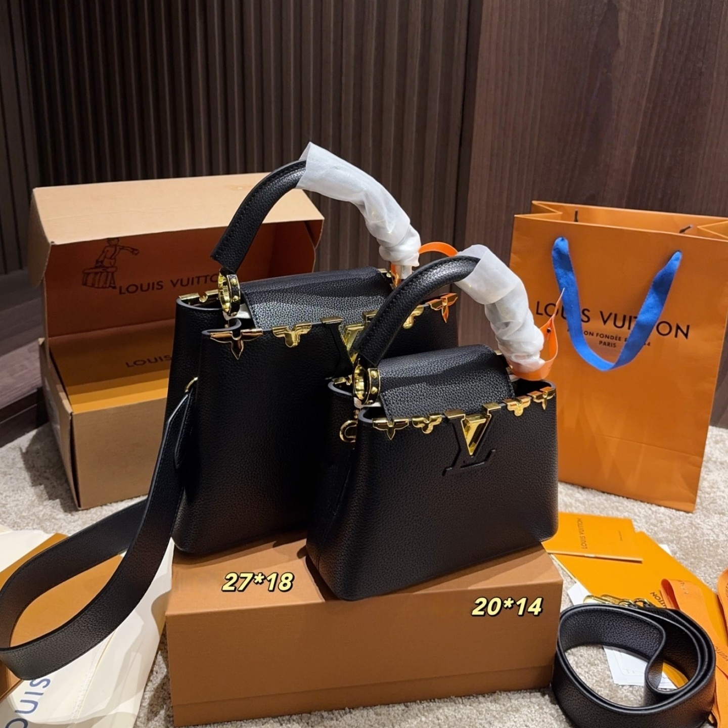 LV Golden Motif Capucines Bag YV25110311