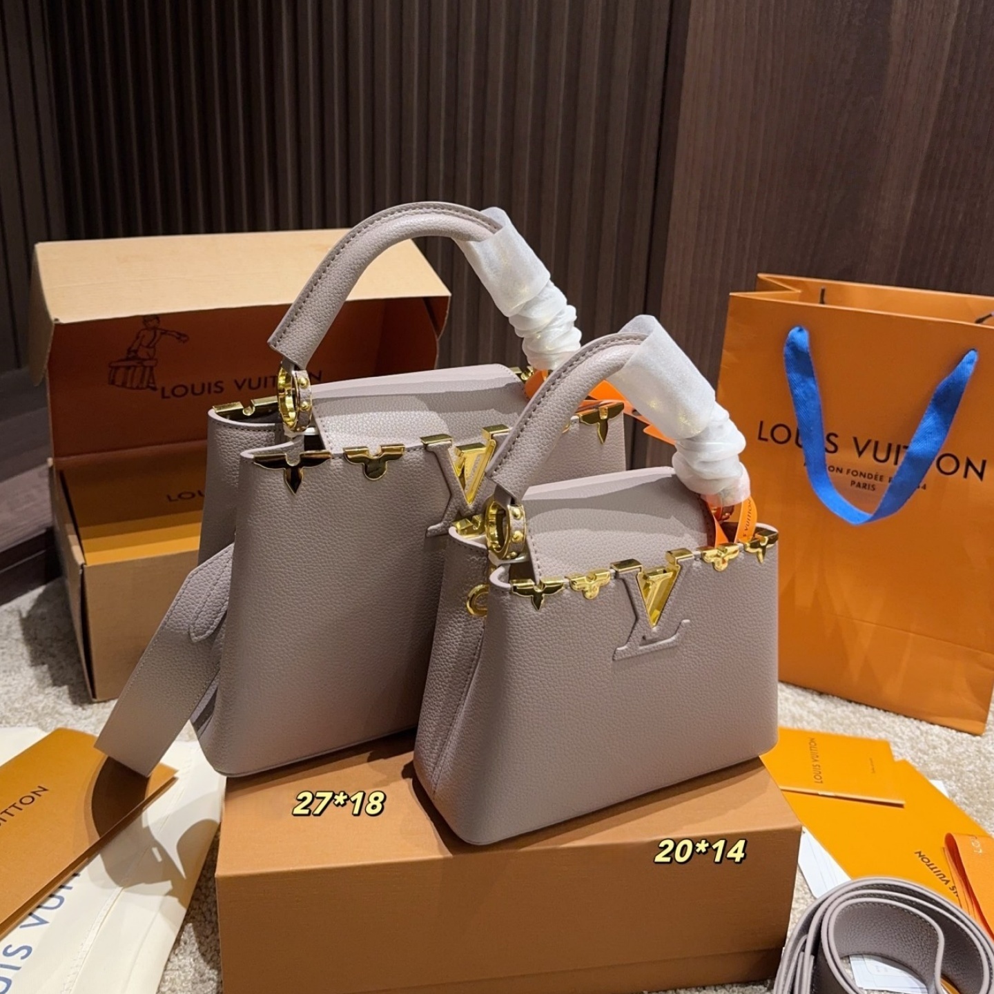 LV Golden Motif Capucines Bag YV25110311