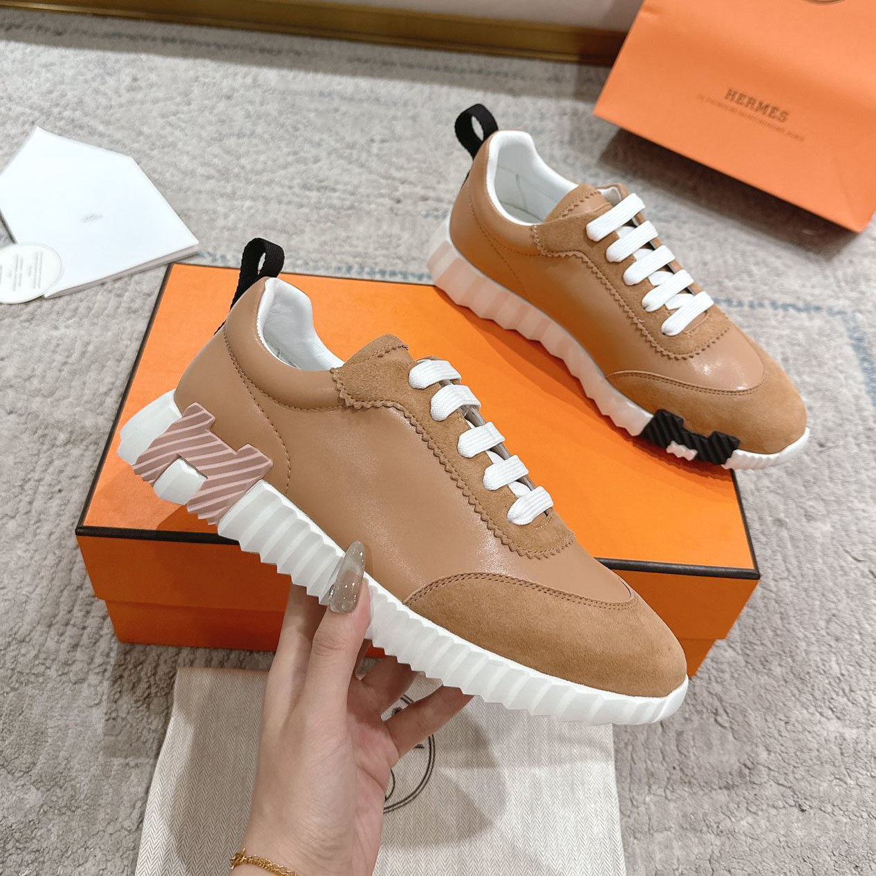 HM Classic Patchwork Casual Shoes AM25110423