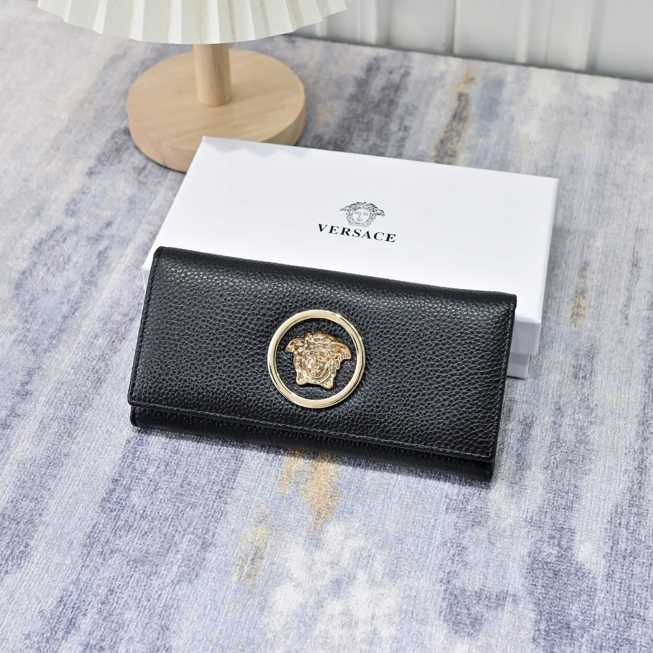 Vs Medusa Head Cowhide Wallet AM25110415