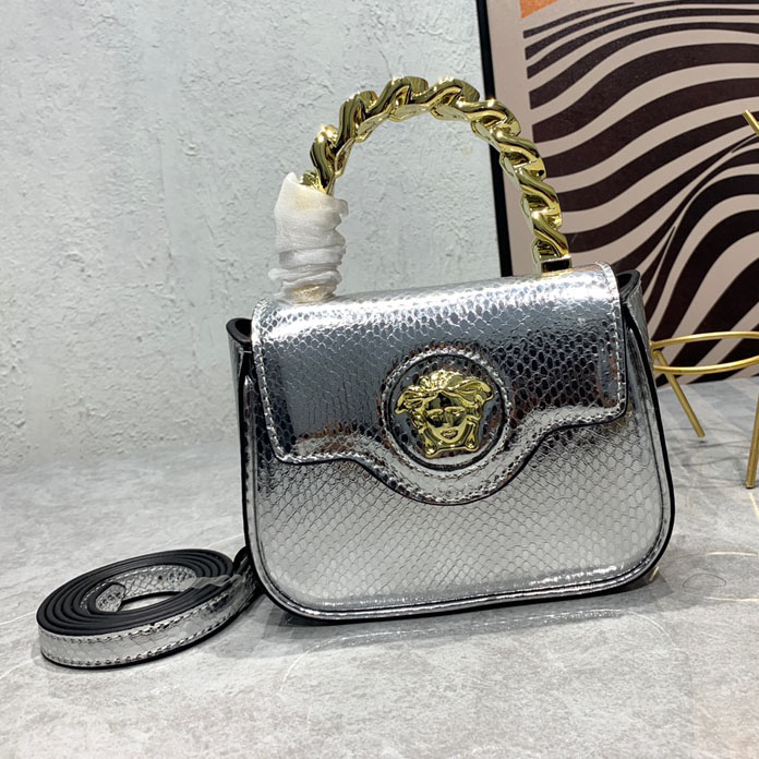 Vs Mini Cowhide Snakeskin Handbag AM25110431