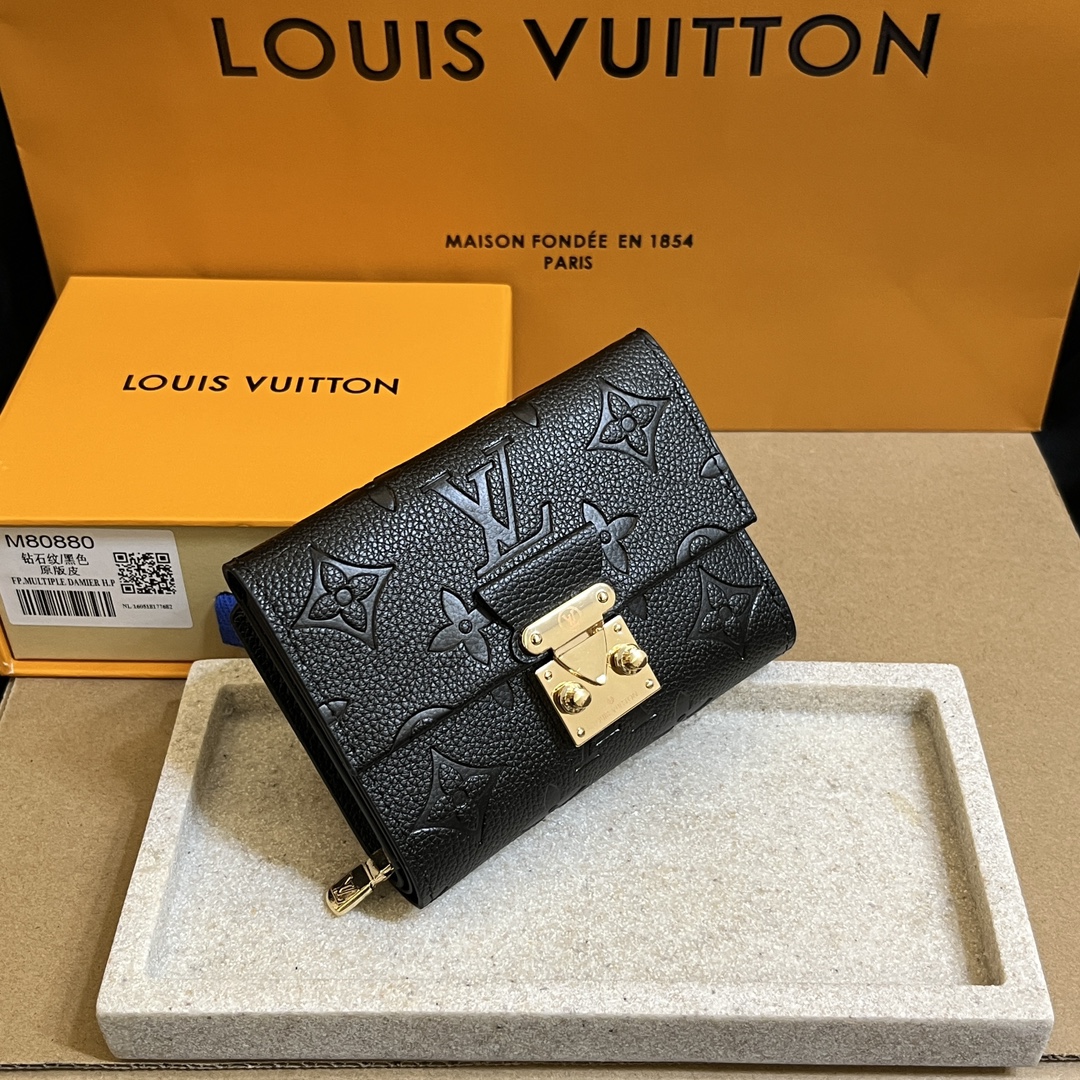 LV Vavin Embossed Monogram Compact Wallet YV25110410