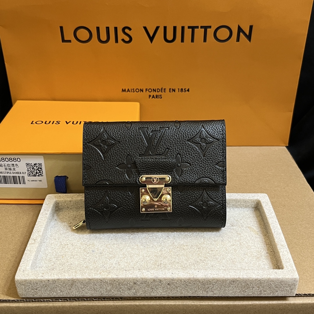 LV Vavin Embossed Monogram Compact Wallet YV25110410