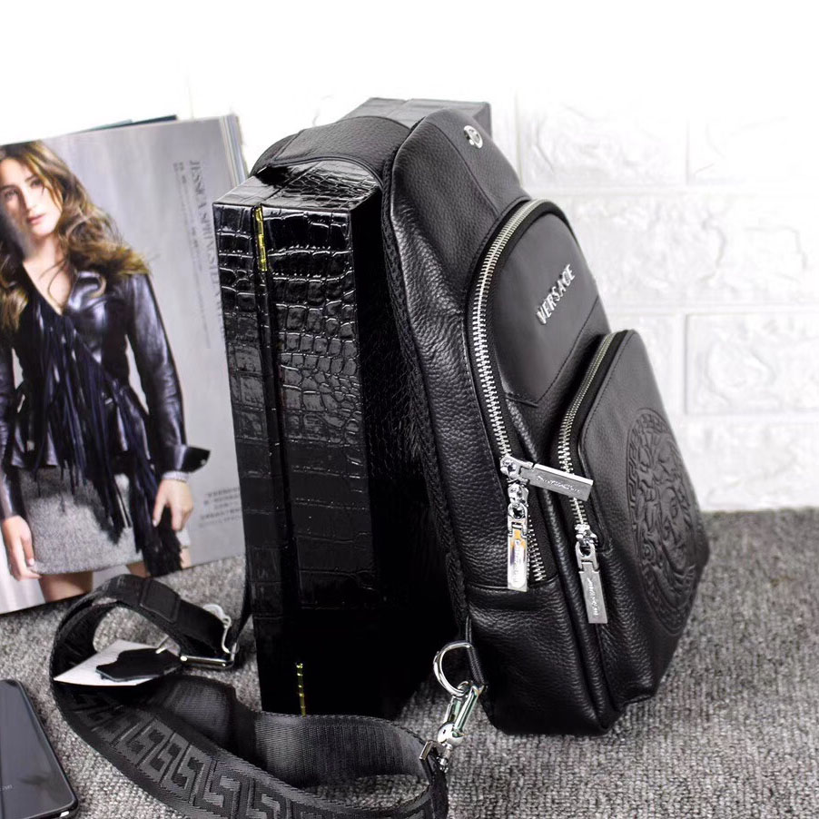 Vs Men's Fashion Leather Chest Bag TE250419