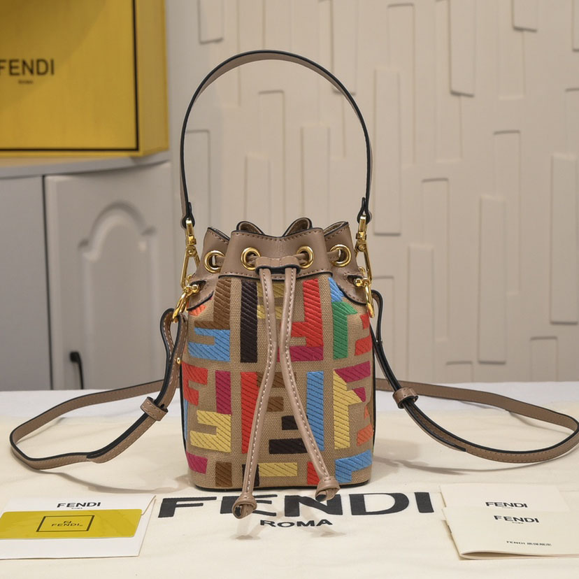 FD Mini Bucket Shoulder Bag XX25110545