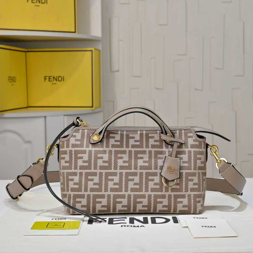 FD Double F Jacquard Pillow Bag-Large XX25110518