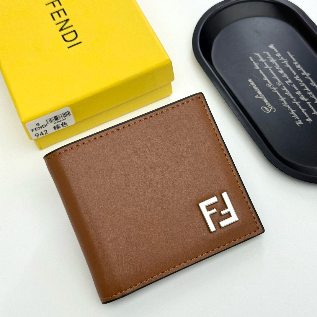 FD FF Micro-logo Small Bifold Wallet XX25110507