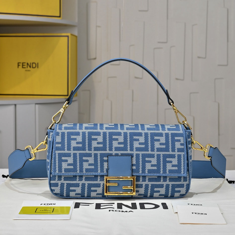 FD Medium Baguette handbag Ev25061237