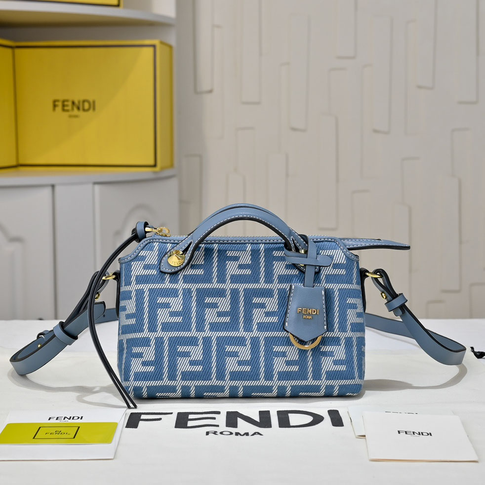 FD Double F Jacquard Pillow Bag-Small XX25110517