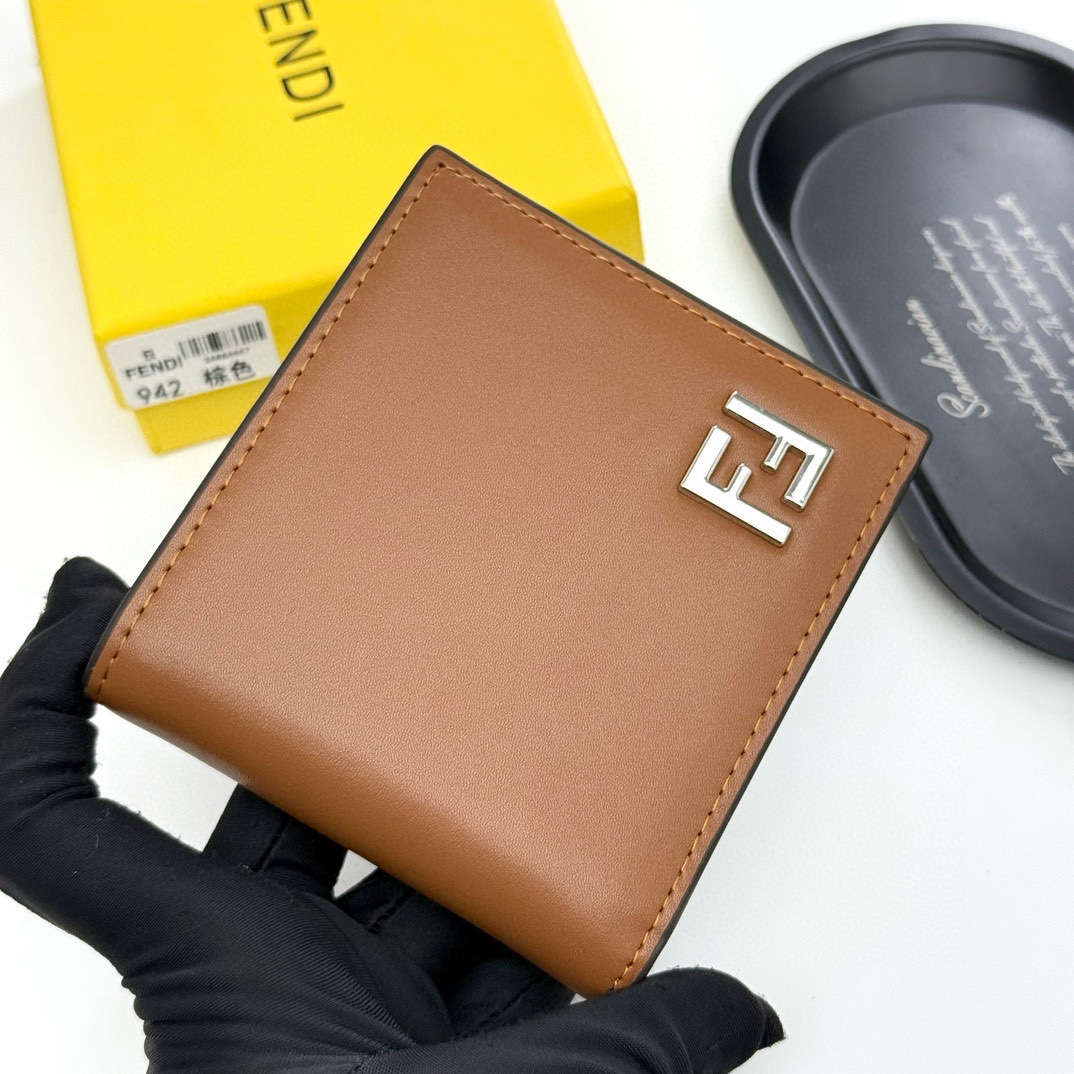 FD FF Micro-logo Small Bifold Wallet XX25110507