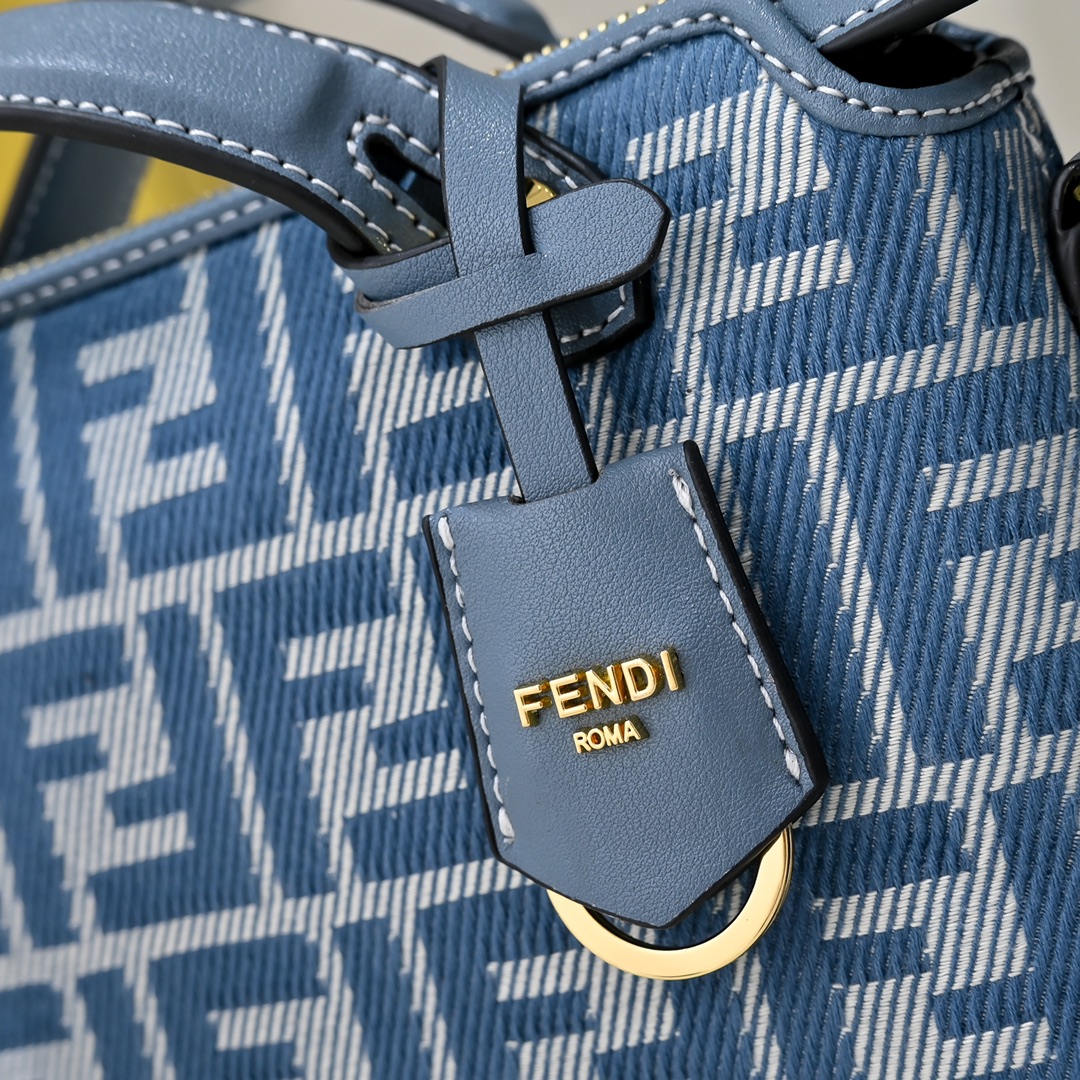 FD Double F Jacquard Pillow Bag-Small XX25110517