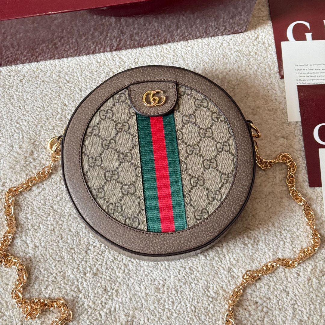 GG Ophidia Round Shoulder Bag FH250508