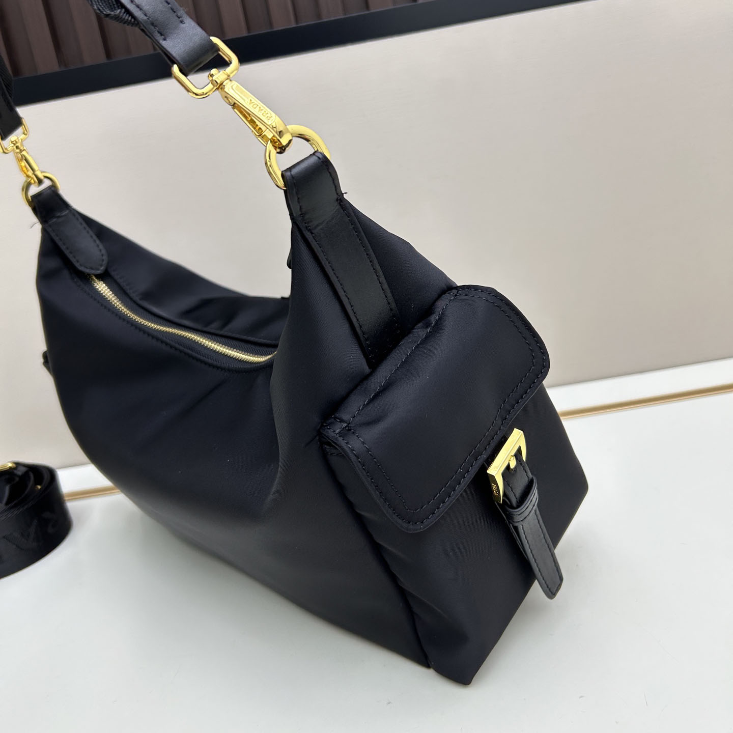 PRA Re-Nylon Underarm Bag AM25110653