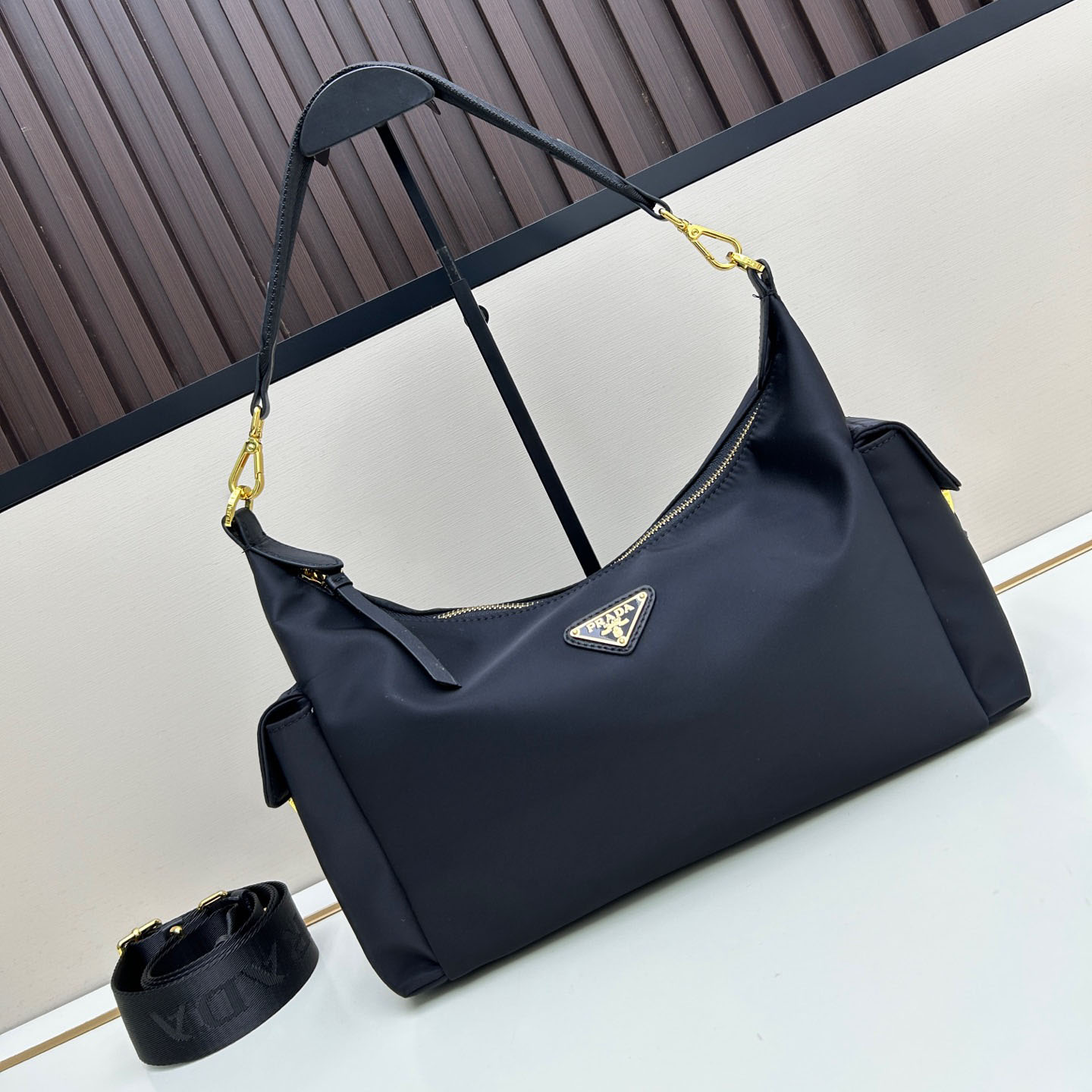 PRA Re-Nylon Underarm Bag AM25110653