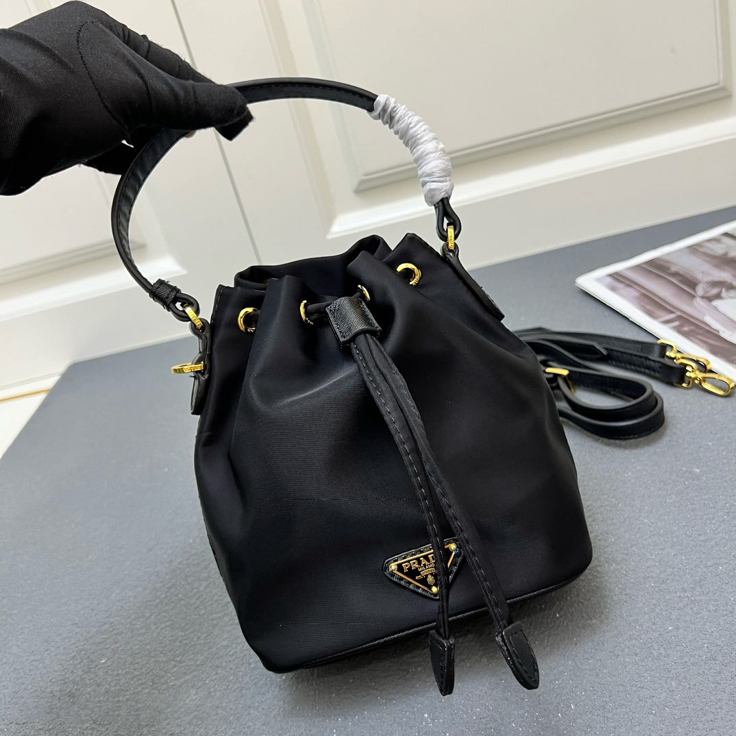 PRA Re-Nylon Bucket Bag-Mini AM25110654