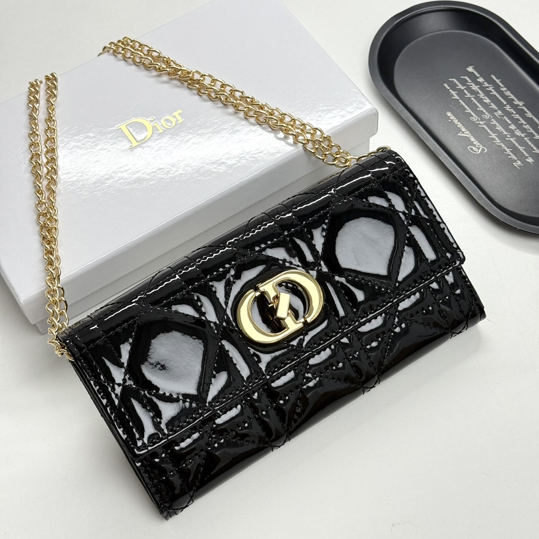 CD Long Wallet with Chain AM25110618