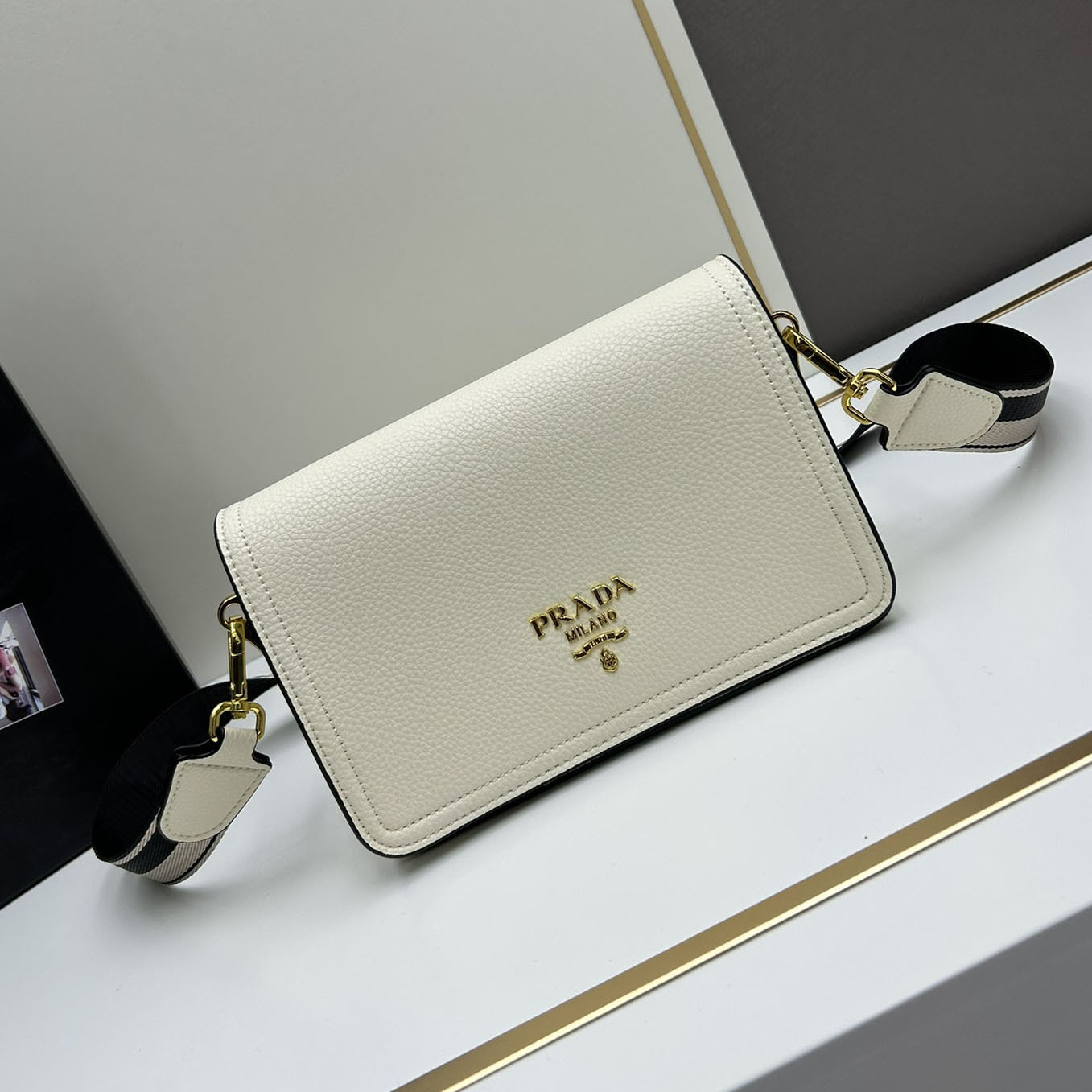 PRA Flap Shoulder Bag XX25110705