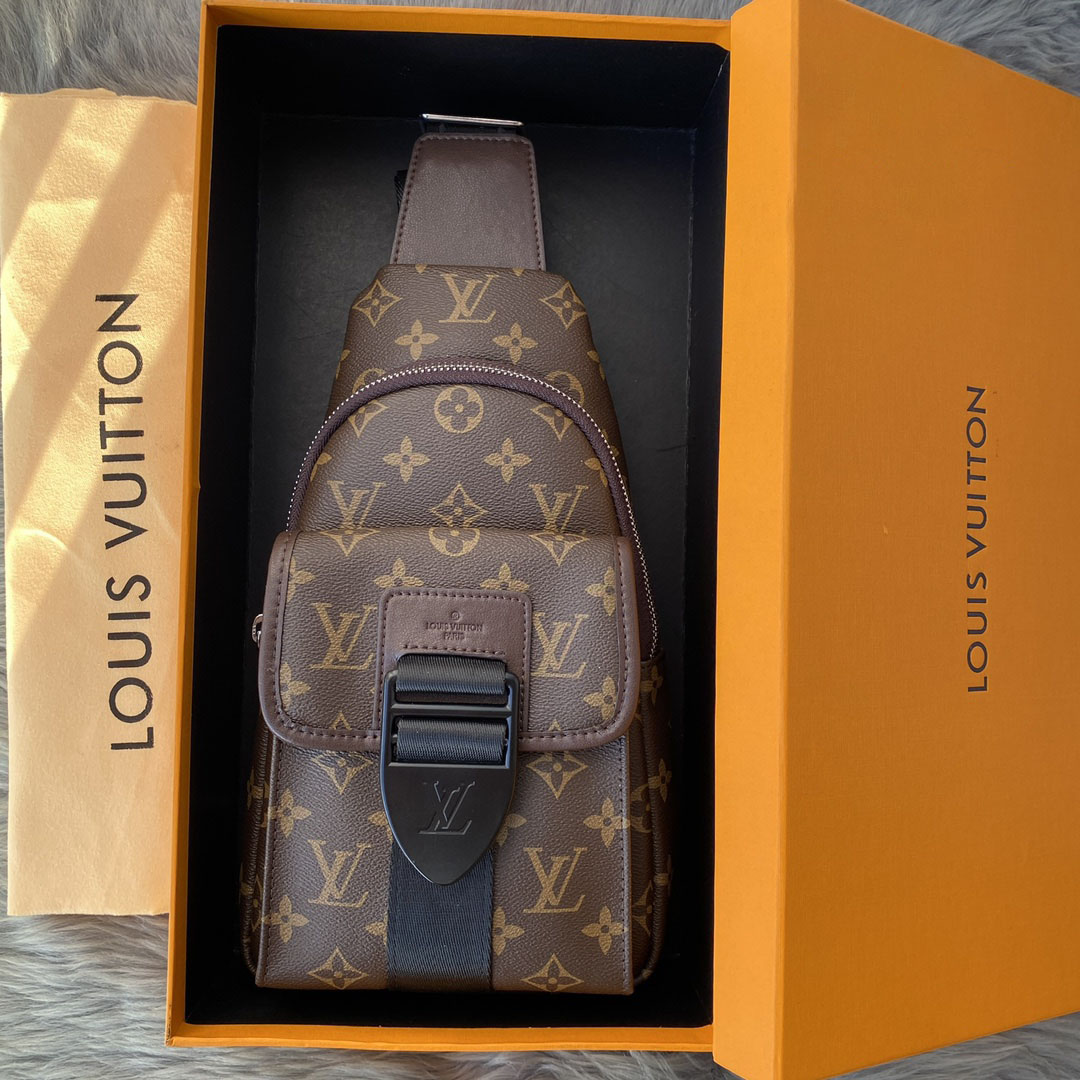 LV Men's Monogram Canvas Crossbody Bag NG110905