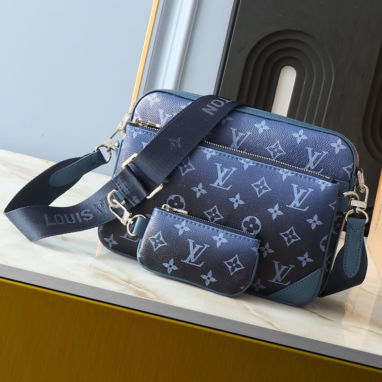 LV Men's Trio Gradient Three-Piece Crossbody Bag NG101005