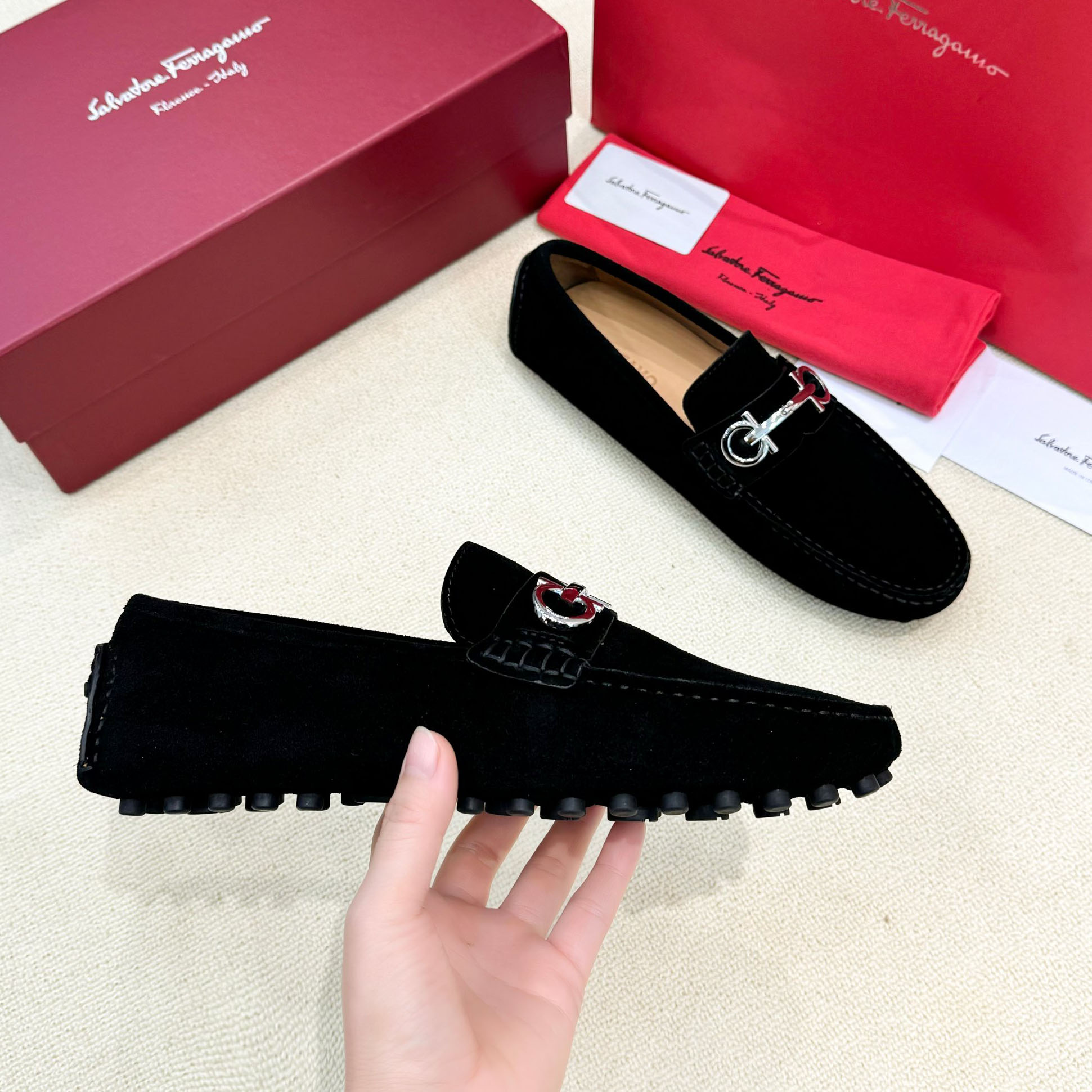 SF Men's Loafers NG070712