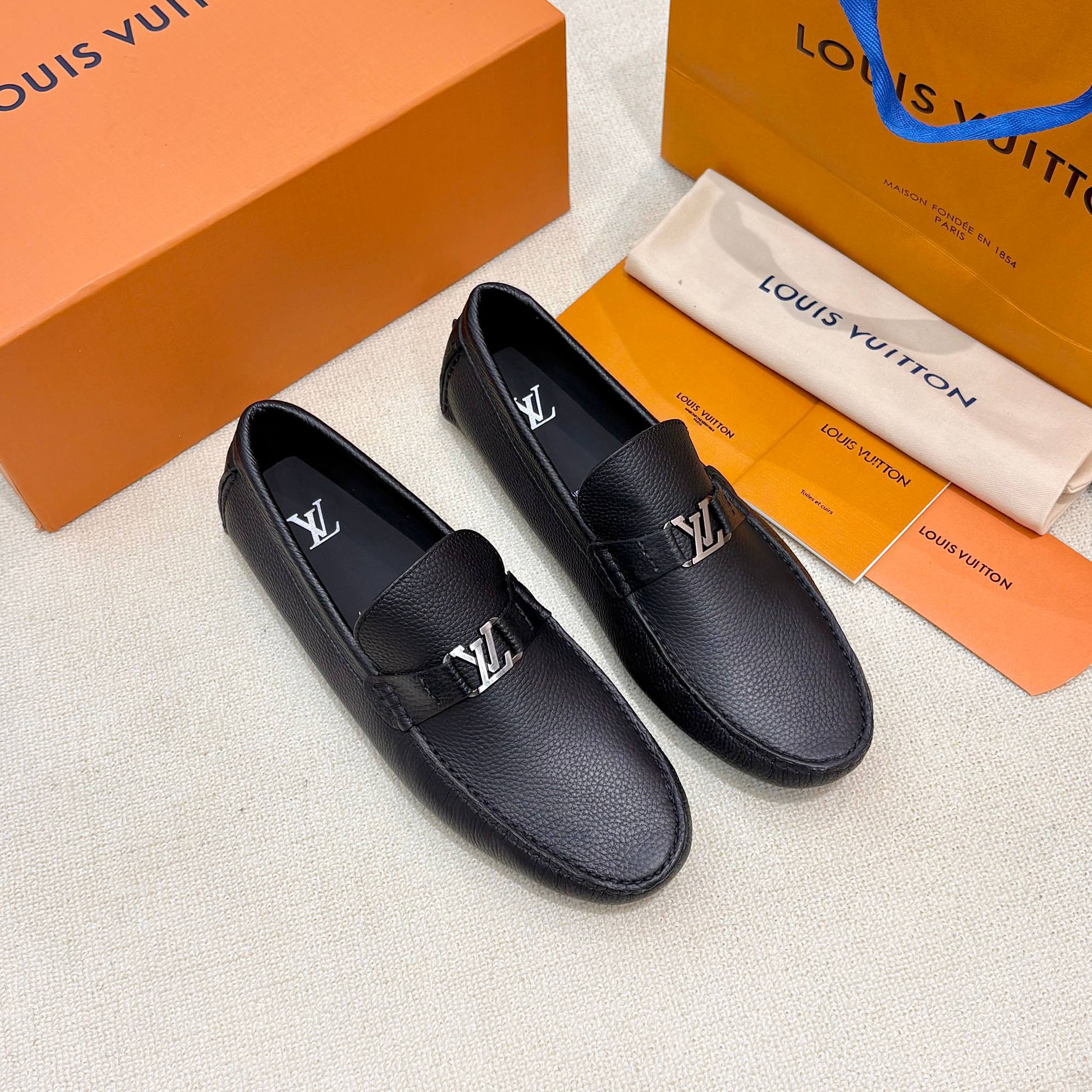 LV Men's Loafers NG070713