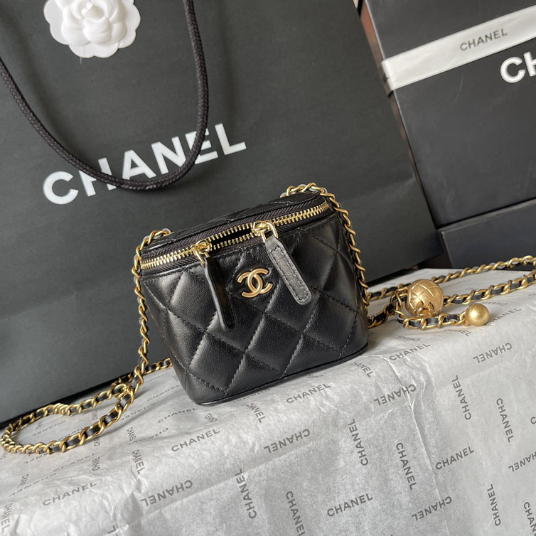 CH Vanity Case with Golden Ball Detail-Mini NG101712