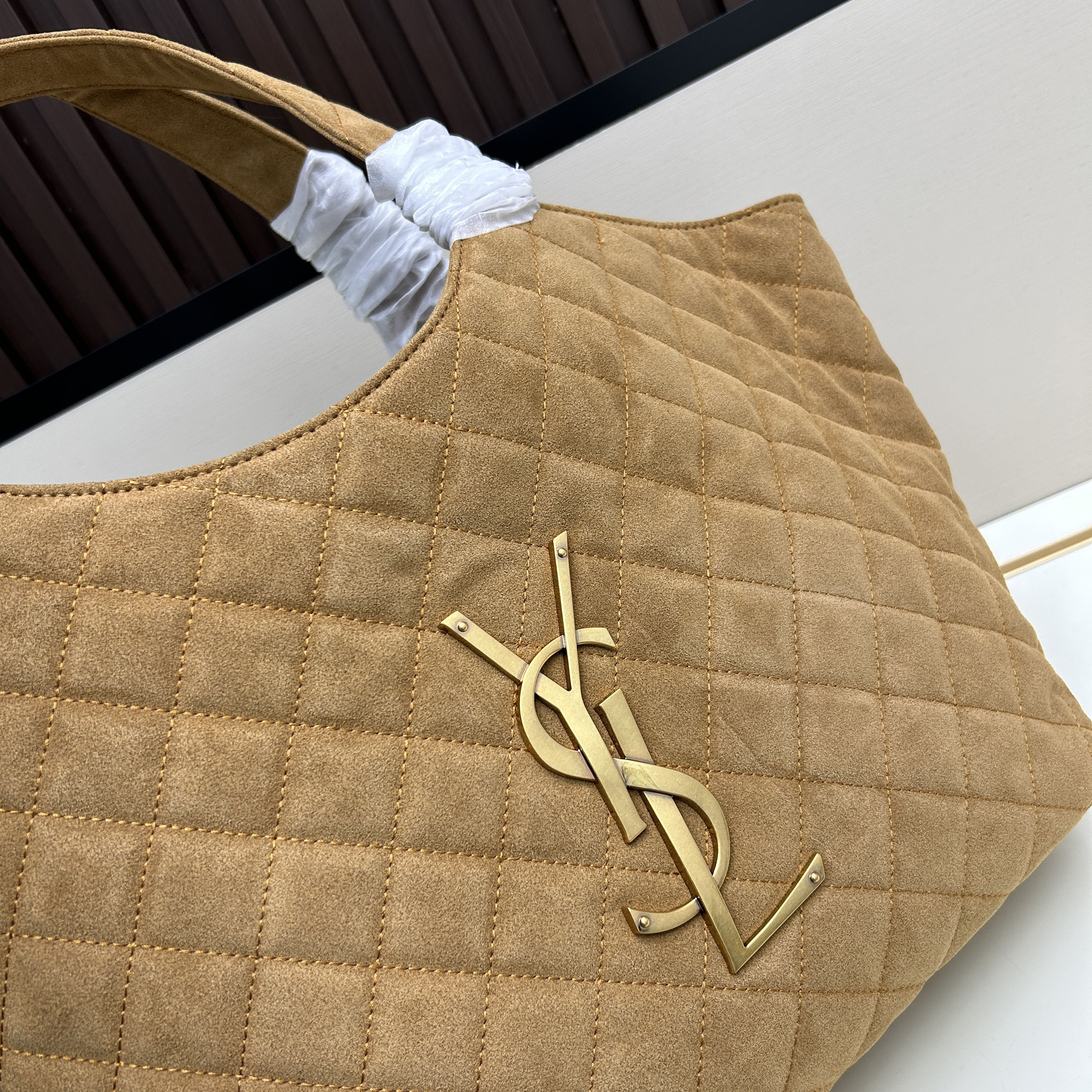 YSL Suede Tote - Large NG101611