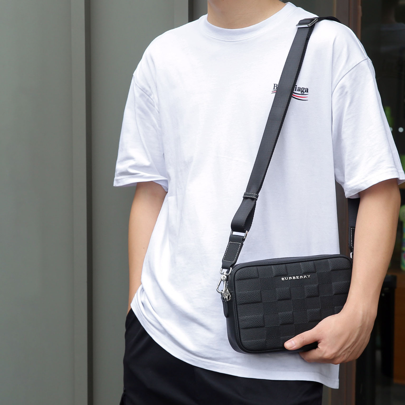 Bur Men's Classic Shoulder Bag NG101601