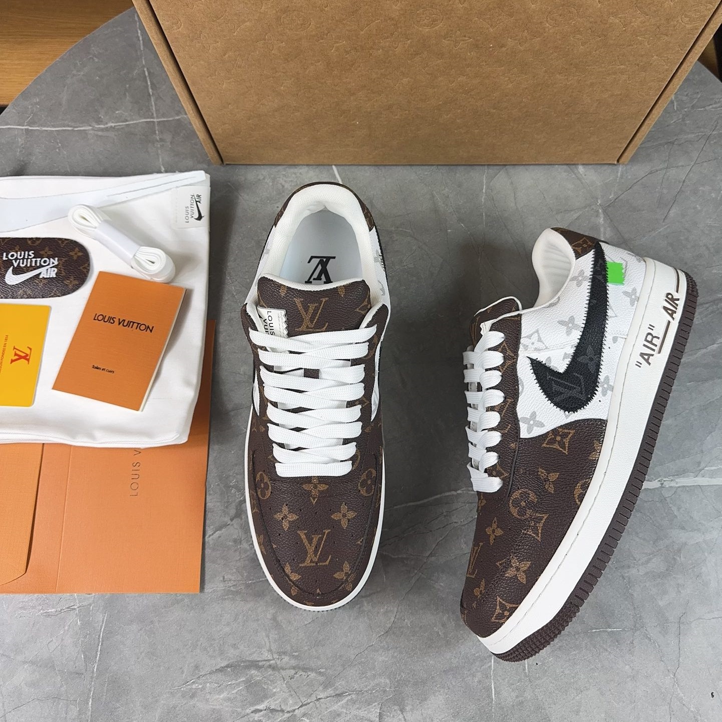 LV x Nike Monogram Air Force 1 Sneakers YVTF111303
