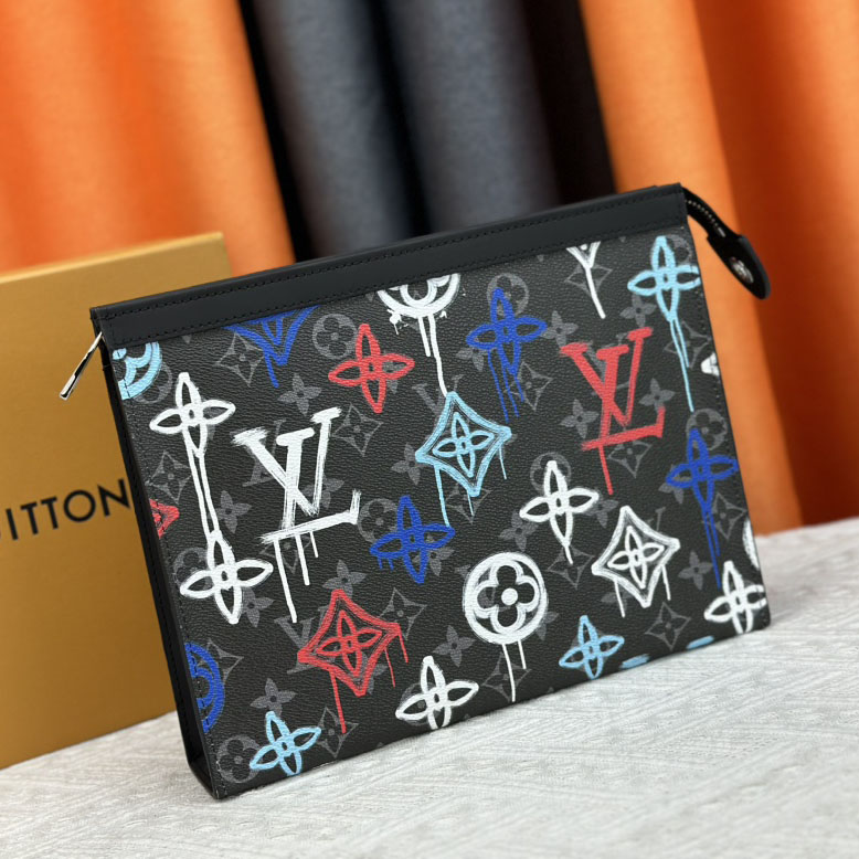 LV Men's Graffiti Clutch NG101741