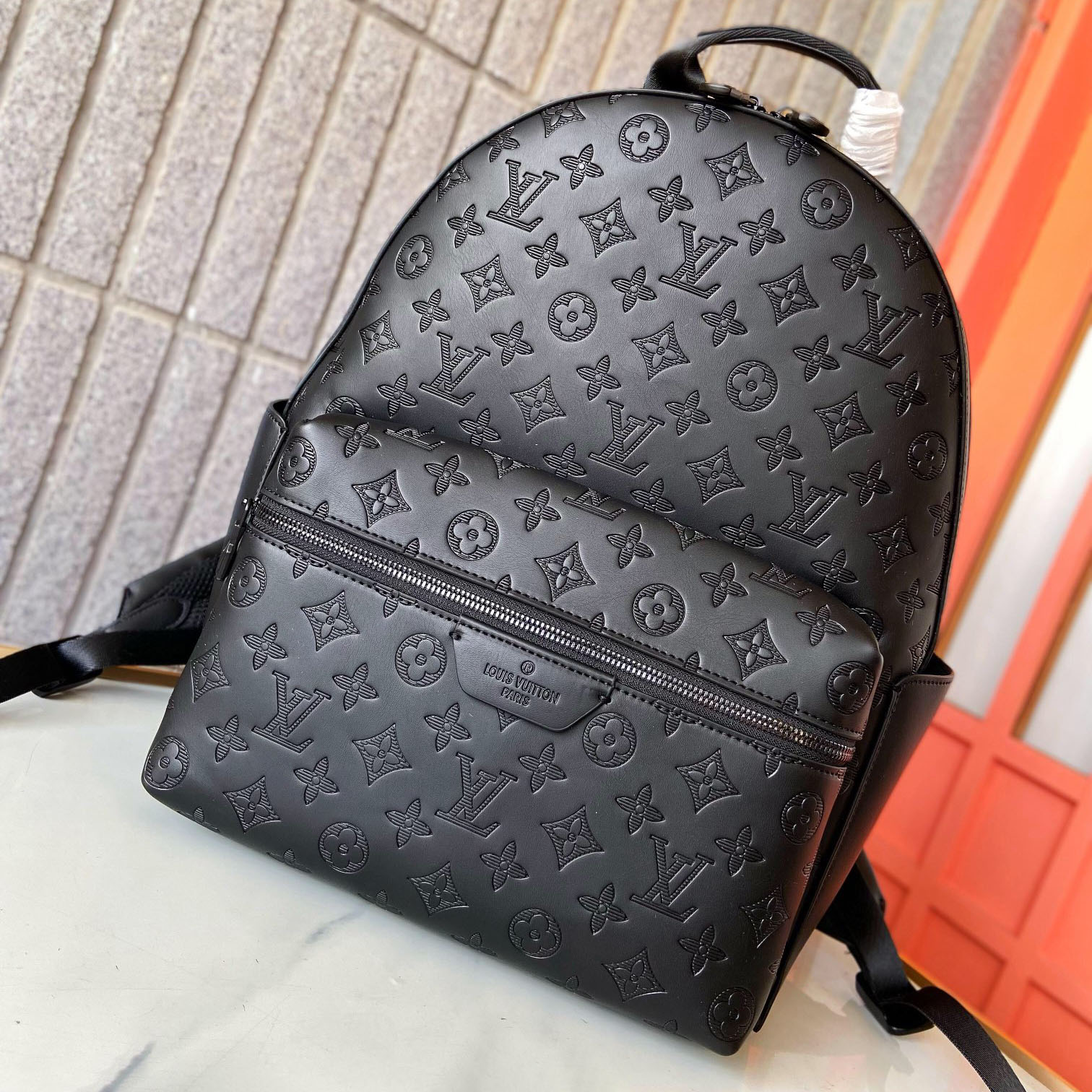 LV Men's Logo Embossed Backpack NG101725