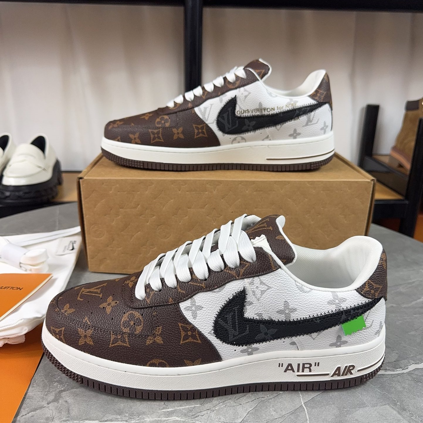 LV x Nike Monogram Air Force 1 Sneakers YVTF111303