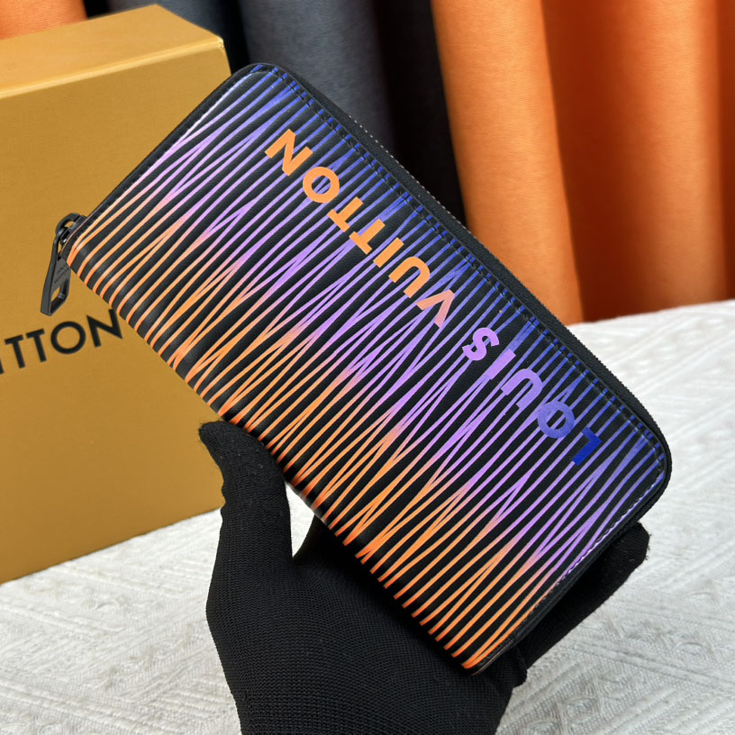 LV Men's Gradient Zipper Wallet NG101745
