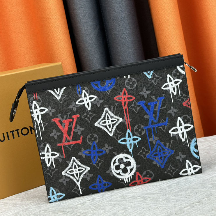 LV Men's Graffiti Clutch NG101741
