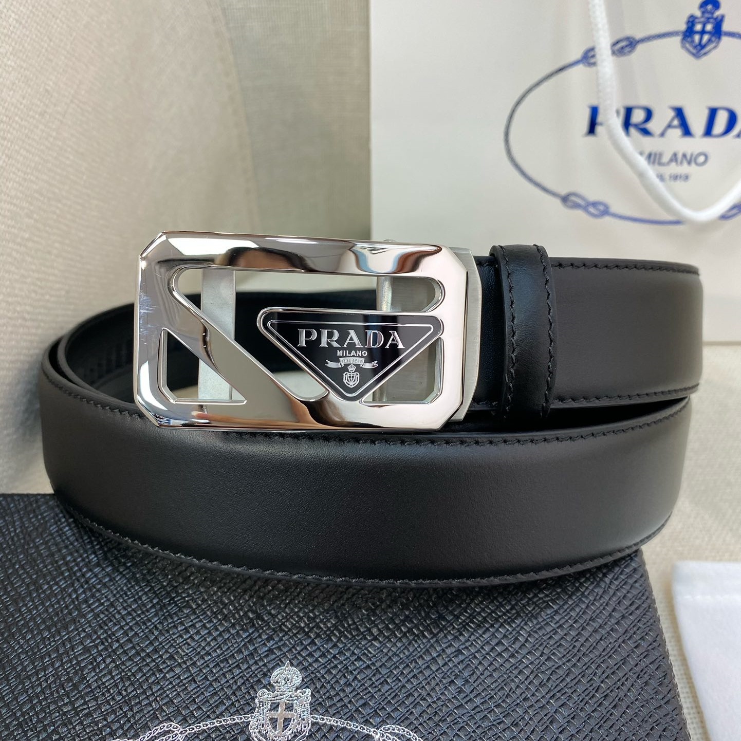 Pra Men's Automatic Buckle Belt YVTF111802