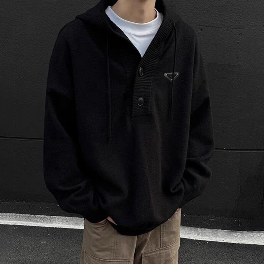 PRA Men's Casual Hooded Knit Sweater NG111831