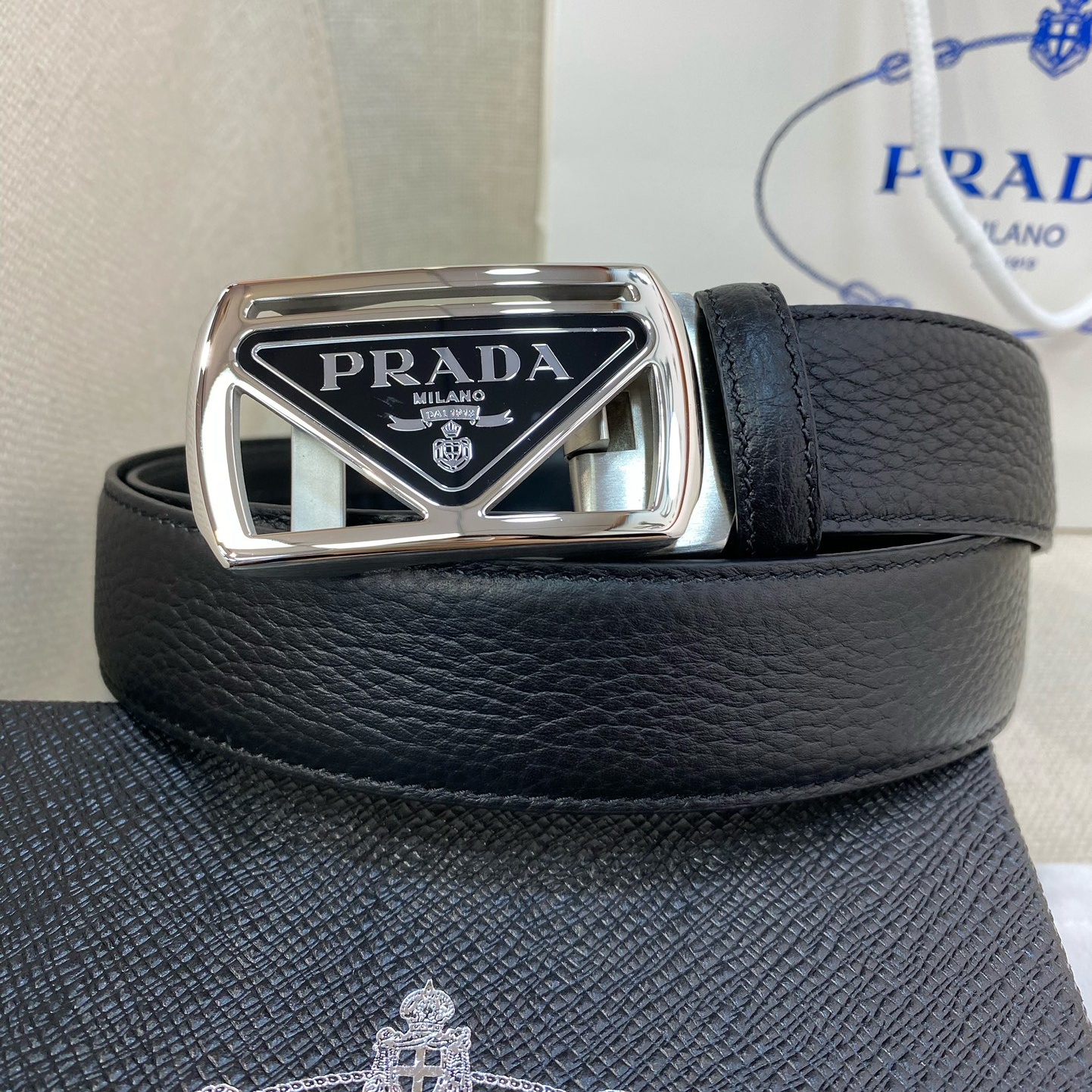 Pra Men's Automatic Buckle Belt YVTF111805