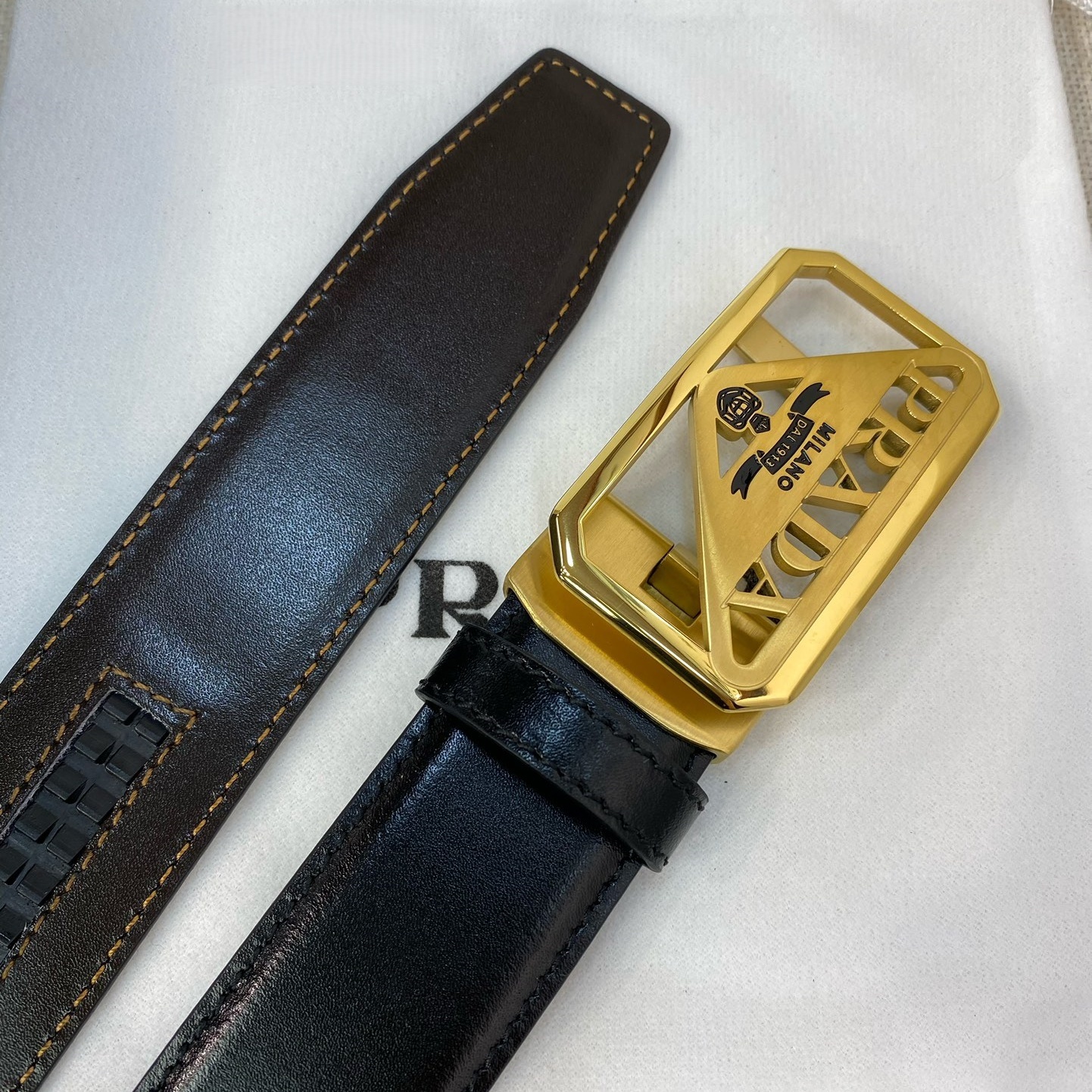 Pra Men's Automatic Buckle Belt YVTF111804