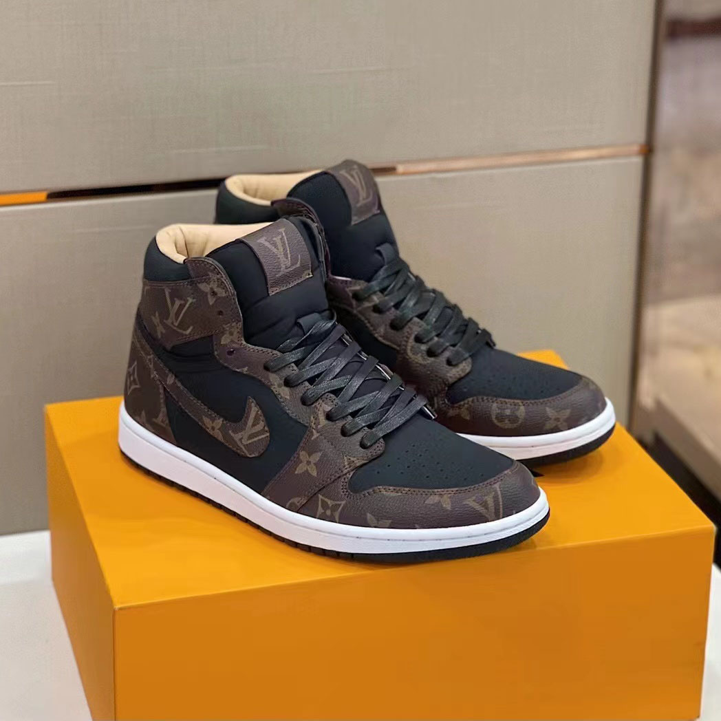 LV×NK High-top Casual Sneakers NG111815